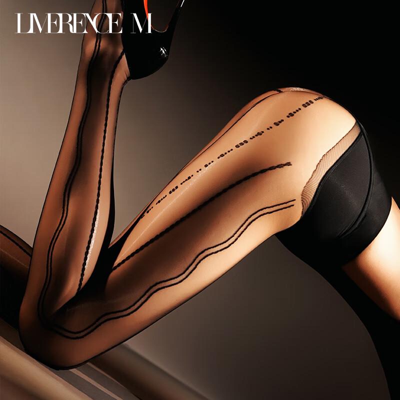 Laimi Runsi Seamless Lace Jacquard Ultra-Thin Sheer Pantyhose