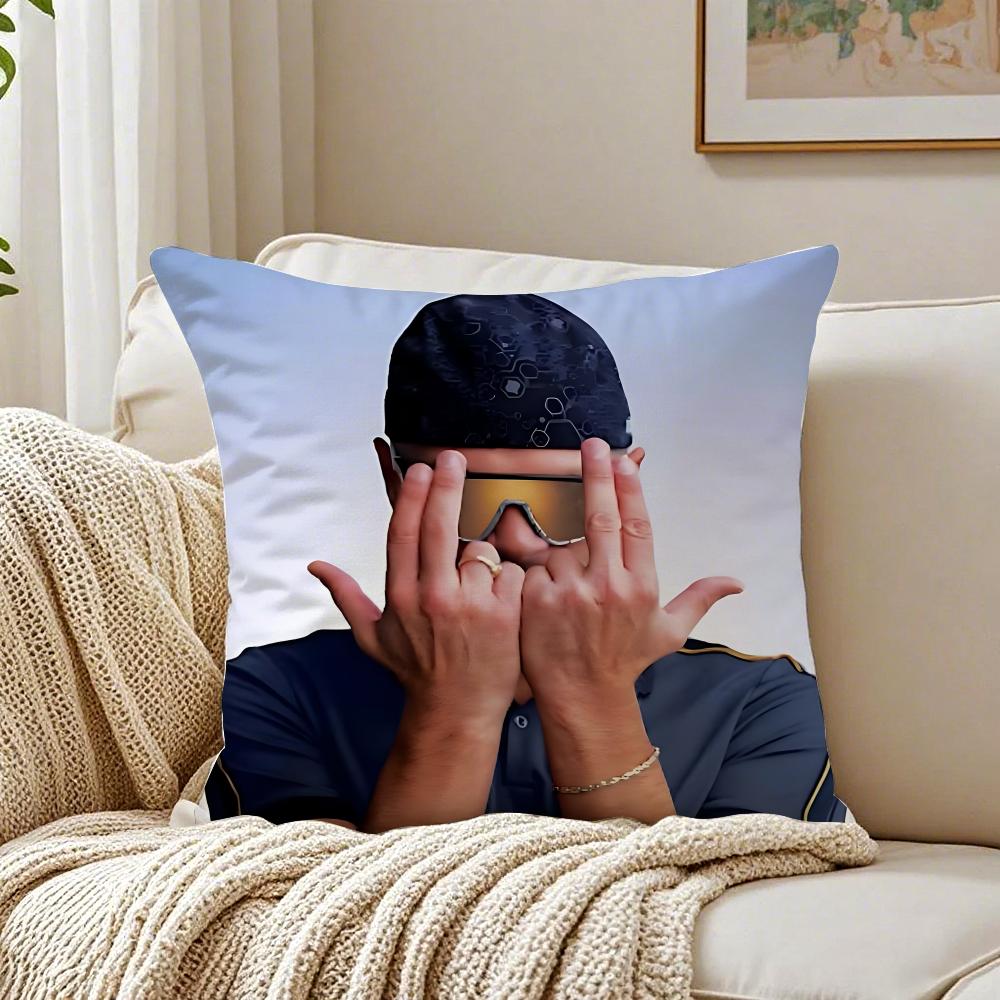 ORGANISE French Handsome Rapper JJul Cushion Cover Pillowcase Antidustmite living Room Sofa Decor Cushion Room