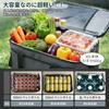 Nagikoku Cooler Soft Cooler Ultimate 15L Large for Blossom Activities and Shopping Box, Box, Capacity, Foldable, Insulated, Waterproof, Lightweight,