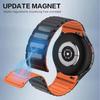 Silicone Strap for Samsung Galaxy Watch 7 6 5 4 FE 40/44mm 5 Pro Magnetic Band for Galaxy Watch 6 4 Classic 43mm/47mm/42mm/46mm
