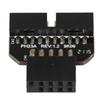 USB Motherboard Splitter Motherboard USB2.0 9 Pin to USB3.0 19 Pin Front Panel Male Plug Conversion Adapter