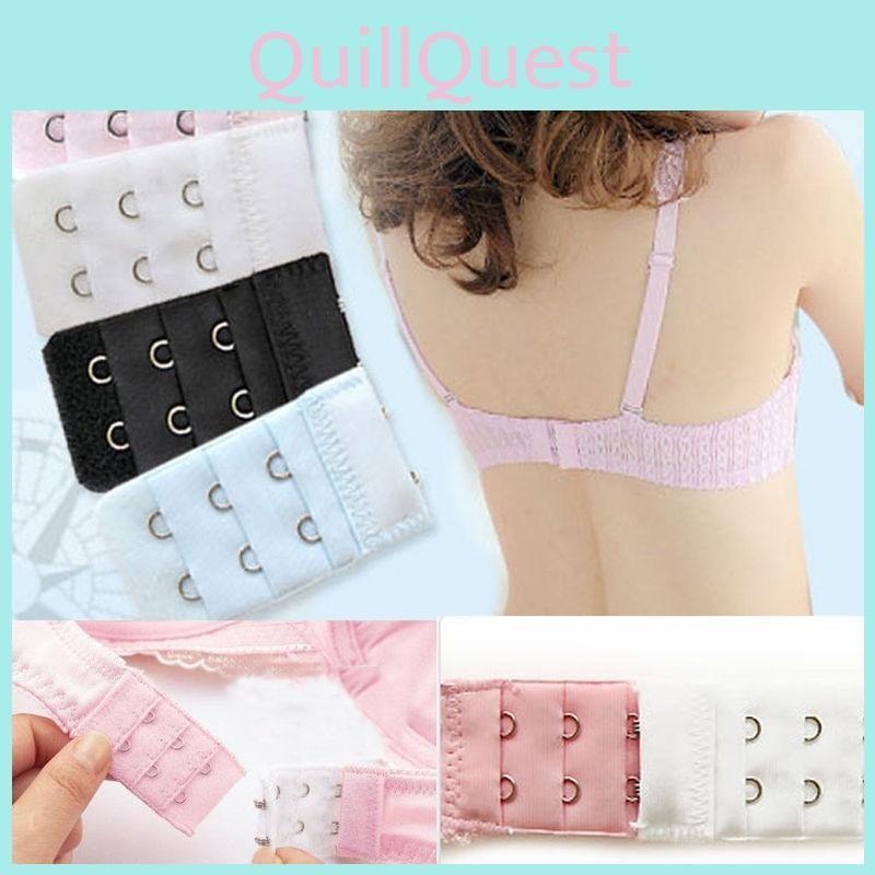 Women Adjustable Bra Extenders 23 Positions Hooks Lingerie Extension Belt Strap