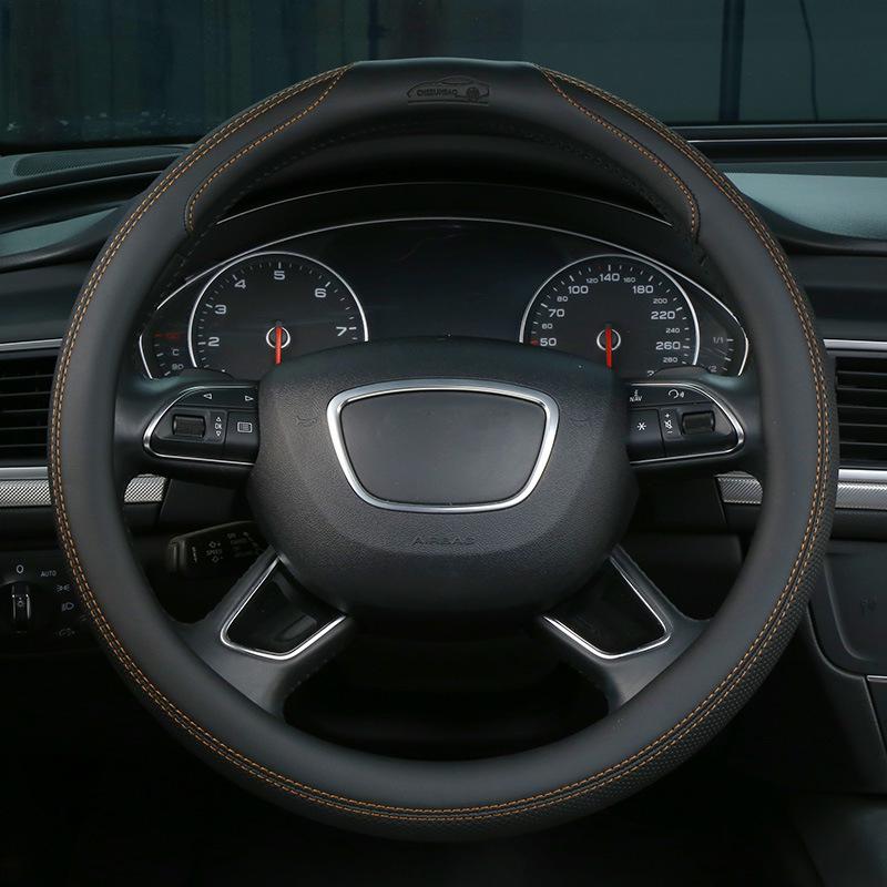 Four-Season Universal Steering Wheel Cover - Decorative and Protective.