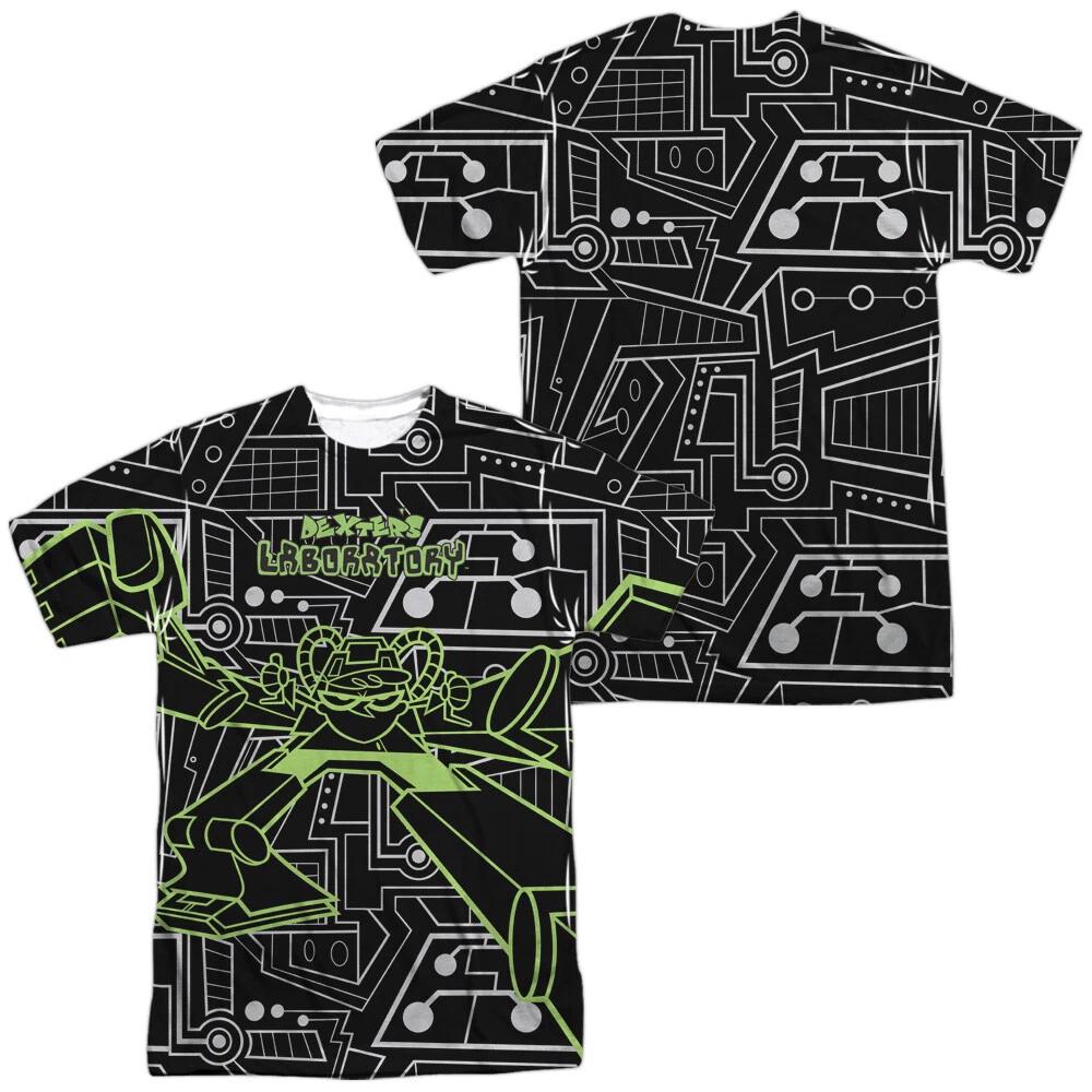 Dexter s Laboratory  Robot  Dye Sublimation T-Shirt 4XL