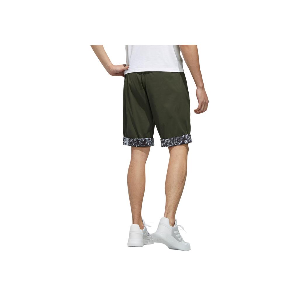 adidas Neo Running Training Casual Shorts Men Shorts Green FH6630