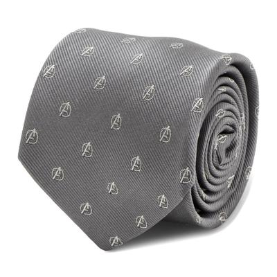 Marvel Avengers Grey Tie [Cufflinks] (mv-avngr-gry-tr)