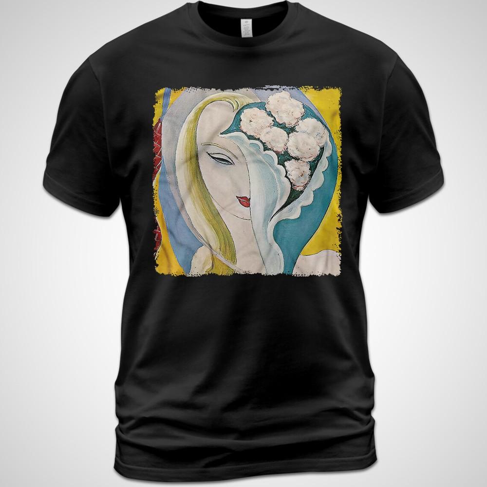 Cotton Unisex T-shirt Layla and Other Assorted Love Songs Derek And The Dominos Unisex T-Shirt XL