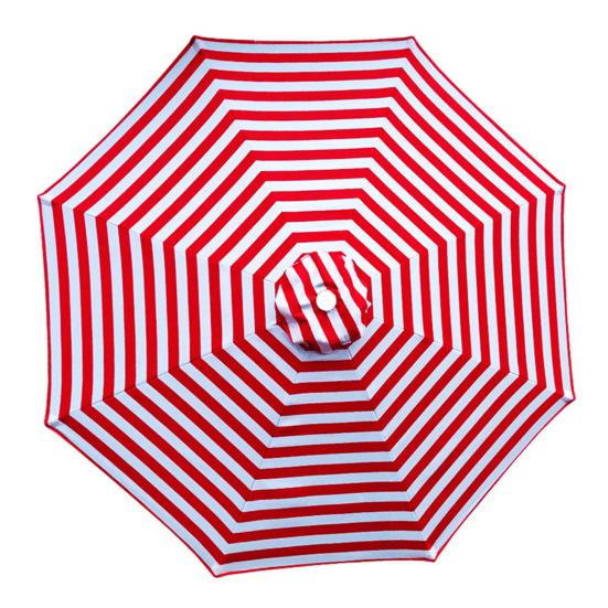 270CM Umbrella Replacement Canopy UV Protection Outdoor Garden Patio Backyard Parasol Market Table Top Umbrella Replacement Fabric Cloth Cover