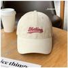 Breathable Baseball Hat Letter Embroidery Duck Tongue Cap Fashion Duckbill Cap  Women Men