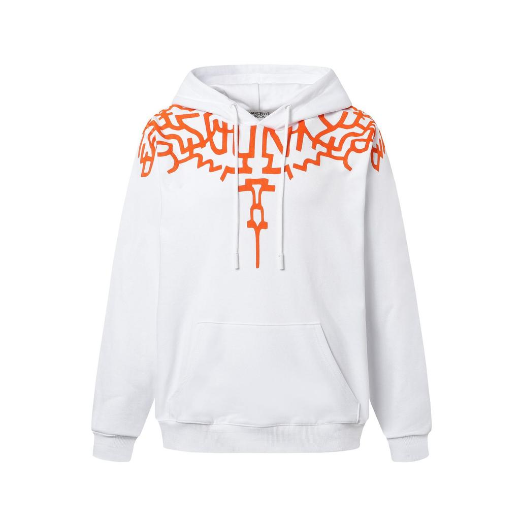 Sudadera MB Color Pluma Alas Fantasma Marcelo Marca de Moda Año de la Serpiente Relámpago Sudadera con Capucha para Pareja