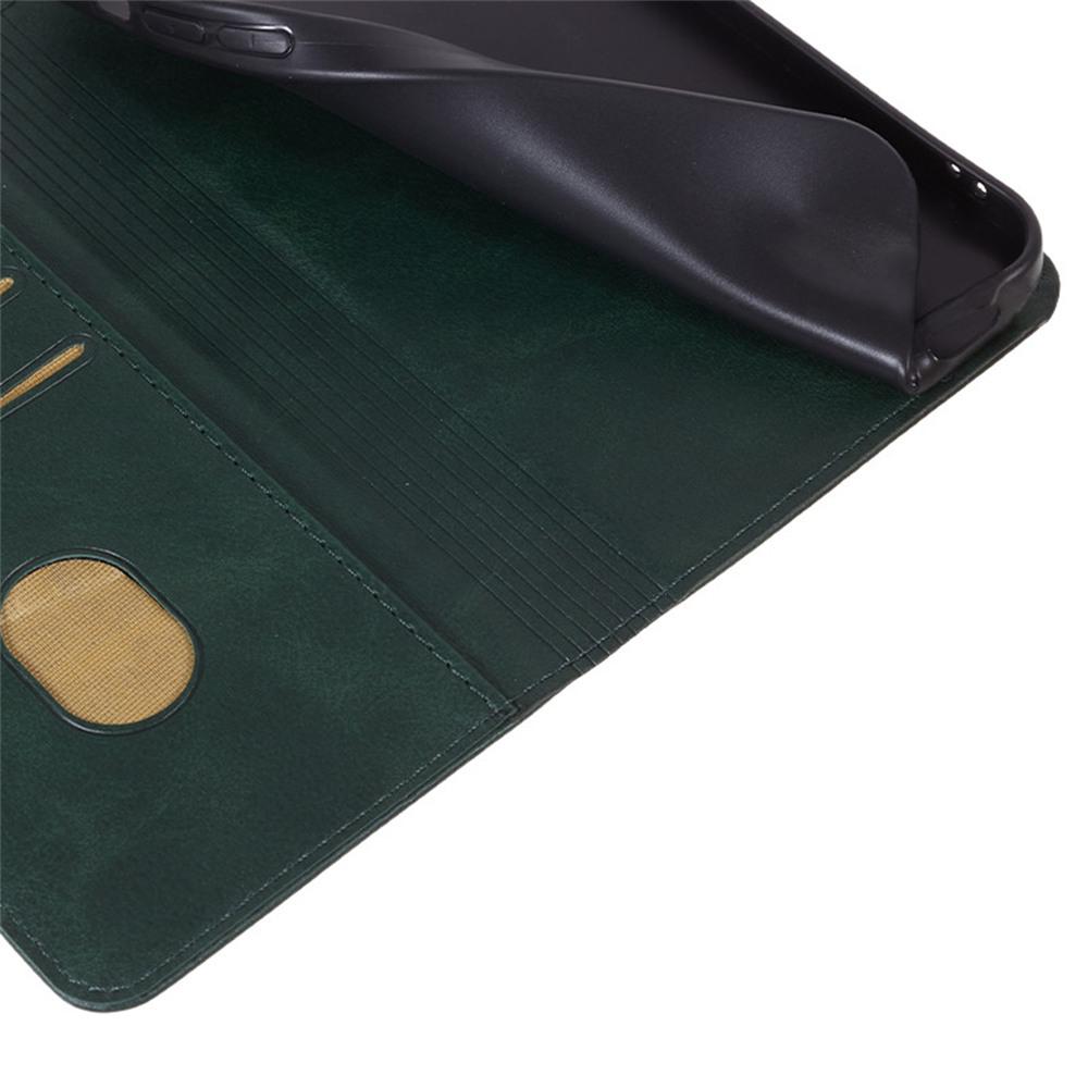 For Samsung Galaxy XCover7 Pro Case Strong Magnetic PU Leather Phone Cover Calf Texture