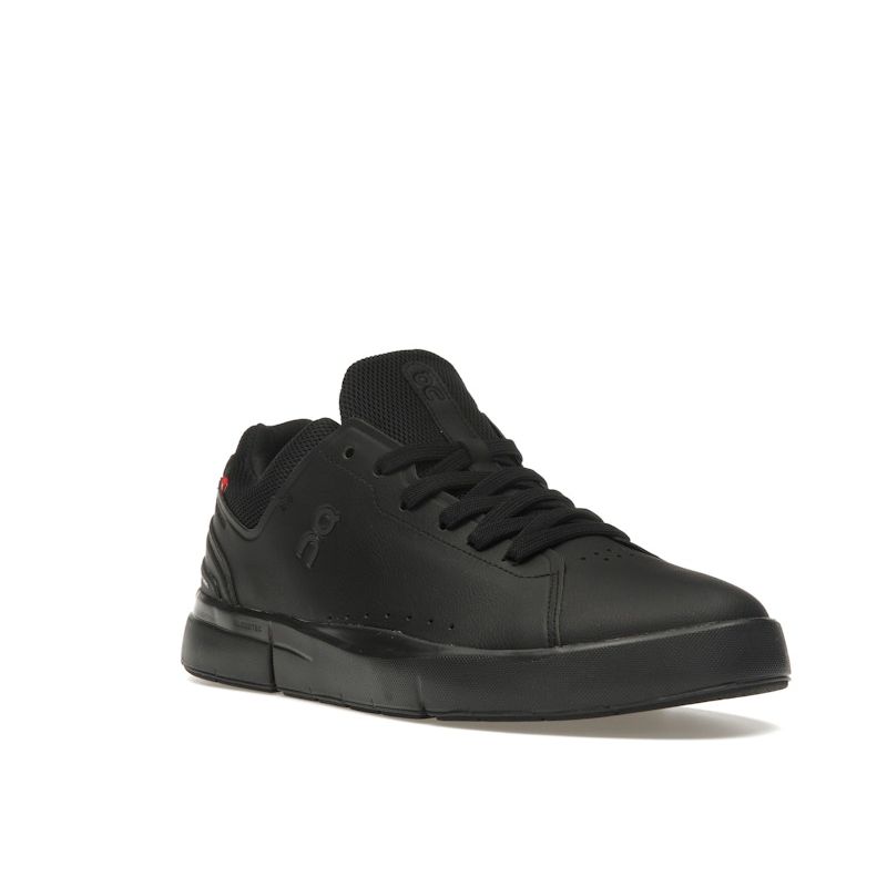 On The Roger Advantage All Black Men Sneakers 3MD10640485