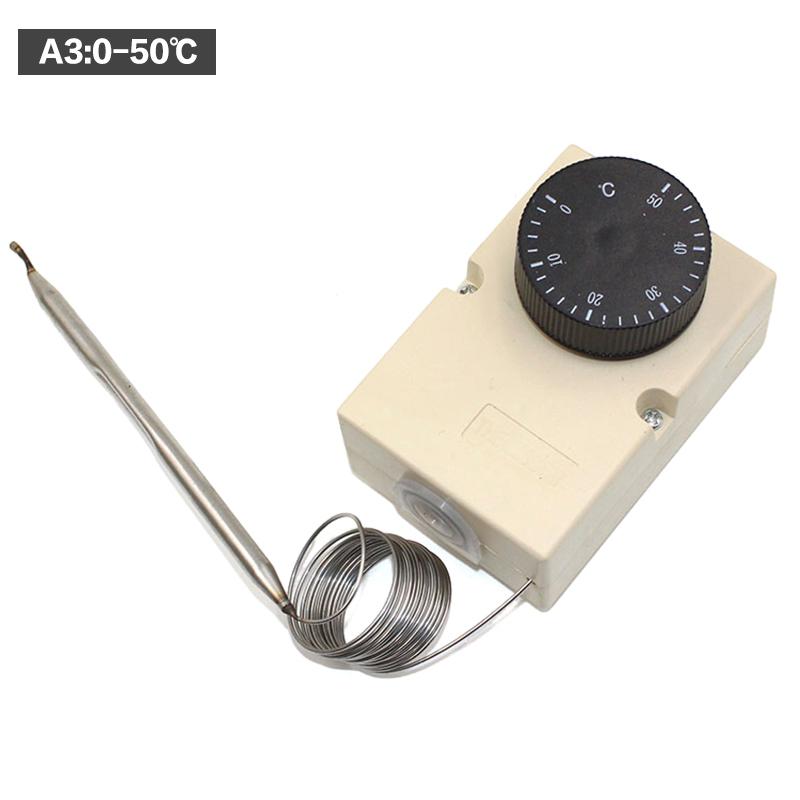 

Для электрического прибора ручка температуры механический переключатель капиллярный термостат 50-300C 0-60C 0-50C 0-40C 30-110C -30-30C 0-50℃