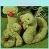 Adorable Stevie Snake Plush Toy Soft Green Comforting Cuddle Buddy