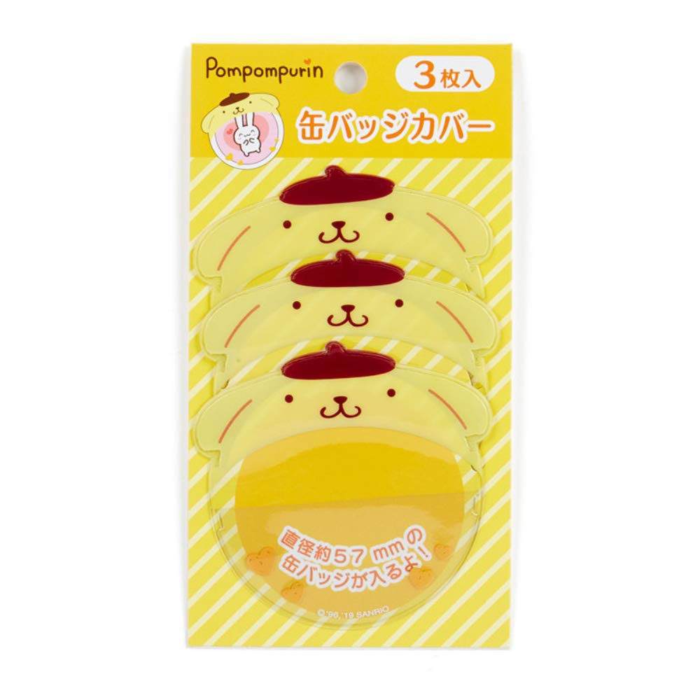 

Крышка для значка банки Sanrio Pom Pom Purin, 3 шт., Oshikoto (Товары Токимеки)