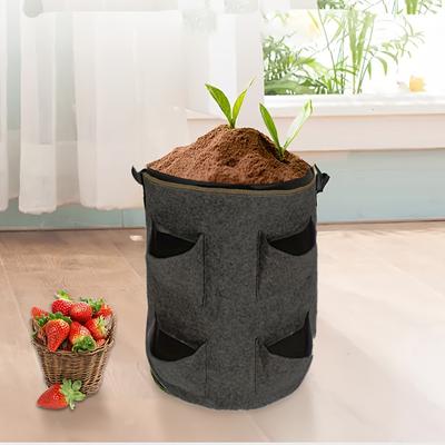 Green Plant Beautification Bag 1PC Circular Seedling Bag for Tree and Strawberry Planting
