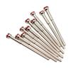 10pcs Dental Mandrel Shank for Polishing Burs Diamond Disc Holding Needle Rotary Tool Polisher Machine Cutting Accessory