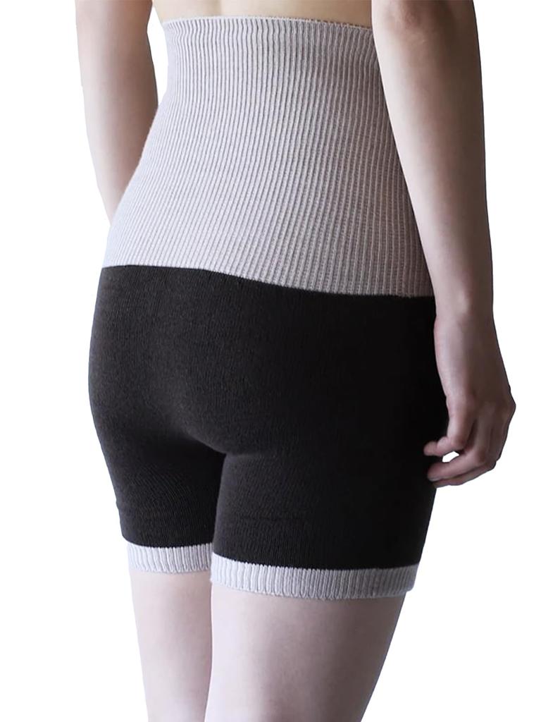 Kurashikinu Belly Warmer Silk and Natural Suitable for Sensitive and Dry Cold Cold Weather Made in Fragrant Breeze Pants, Wool, Materials, Unisex,