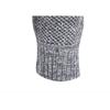 Men S Plus Size Fleece Half Zip High Neck Pullover Long Sleeve Knit Sweater