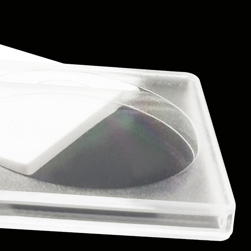 44mm Coin Capsules Coin Case Transparent Plastic Small Round Coin Holder Storage