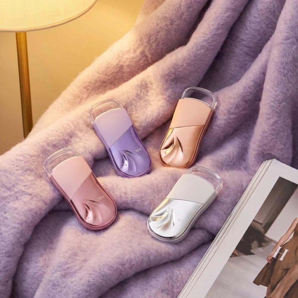 Quick Heating Electric Eyelash Curler Handheld Rechargeable Eyelash Curler  Outing Use