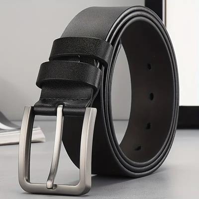 Genuine Leather for Men High Quality Men Belts Alloy Pin Buckle Adult Luxury Brand Jeans Business Casual Waist Male Strap Brand