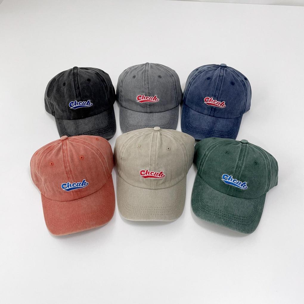 Women's and Men's Daily Washed Chcuh Ball Cap Baseball Hat