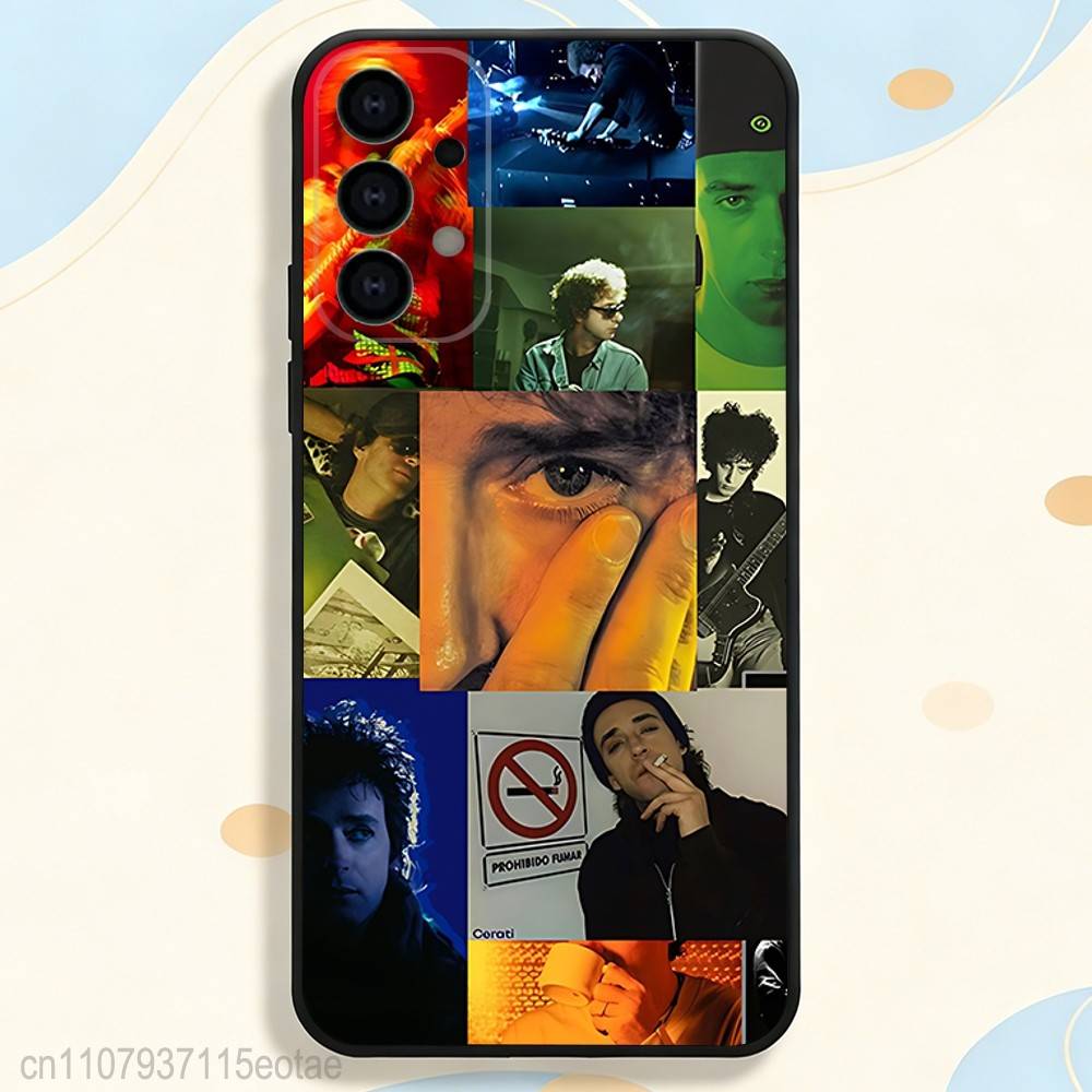 Singer Gustavo C-Cerati S-Soda-S Phone Case For Samsung S25,S26,S24,S21,S22,S23,S30,Ultra,S20,Plus,Fe,Lite,5G Black Cover