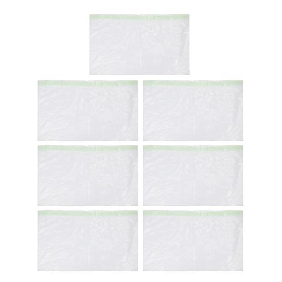 7 Pcs Cat Litter Bag 7-Day Sifting Litter Bag Tear Resistant Pet Waste Bag with Drawstring Leakproof Heavy Duty Liners for Most Litter Boxes