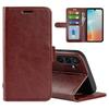 For Samsung Galaxy M16 5G Case Crazy Horse Texture Stand Leather Phone Cover