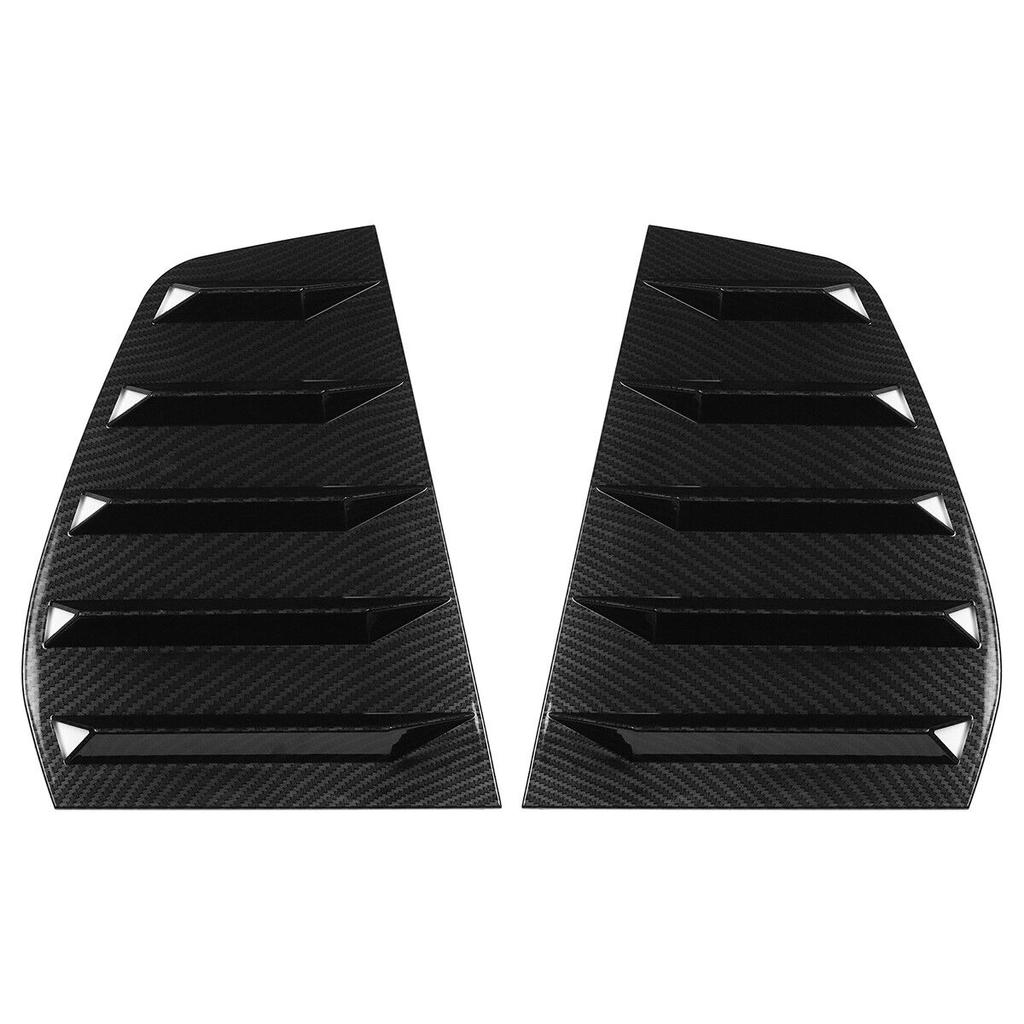 EIN Paar Hinten Fenster Lamellen Fensterläden Für Volkswagen Golf 6 MK6 2010 2011 2012 2013 2014 Seite Vent Trim