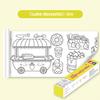 Mess-Free DIY Graffiti Canvas for Kids: Early Education & Creativity Toy
