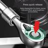 Ratchets Spanners 1/4" 3/8" 1/2" Mini Quick Release Sockets Tool Household Handle Repair Tool Wrenches for Car