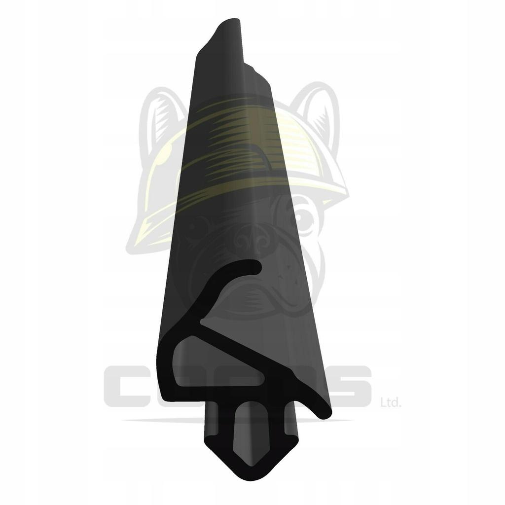 Seal for PVC windows S-1559 ALUPLAST BLACK 1m