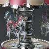 Chrismas Birthday Gift LED Light Merry Go Round Music Box Christmas Birthday Gift Toy Carousel