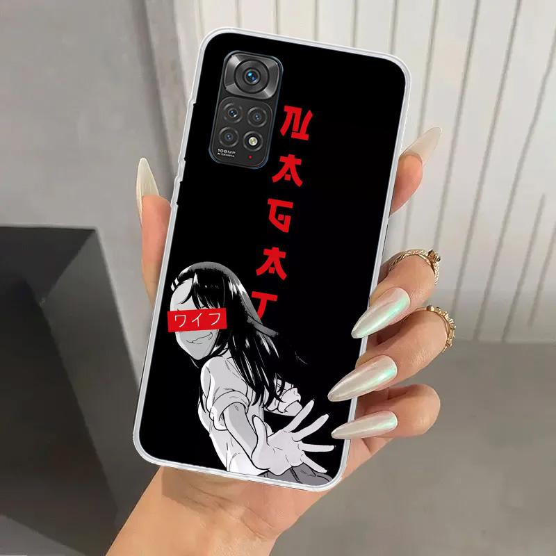 Nagatoro San Anime Aesthetic Phone Case for Xiaomi Redmi Note 14 13 12S 12 11S 11 Pro Plus 11T 11E 10S 9 9S Soft Funda Print She