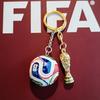Porte-clés Football 2026 USA Canada Mexique Pendentif Sportif Souvenir de Match de Football Accessoires Cadeau pour Fan Amoureux Décoration à Suspendre Sac
