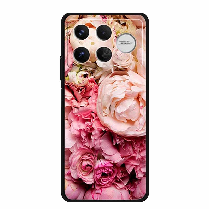 For Redmi K90 Pro Max Case Flowers Soft Silicone TPU Phone Cases for Xiaomi RedmiK90 Pro Max Shockproof Animals Protective Cover