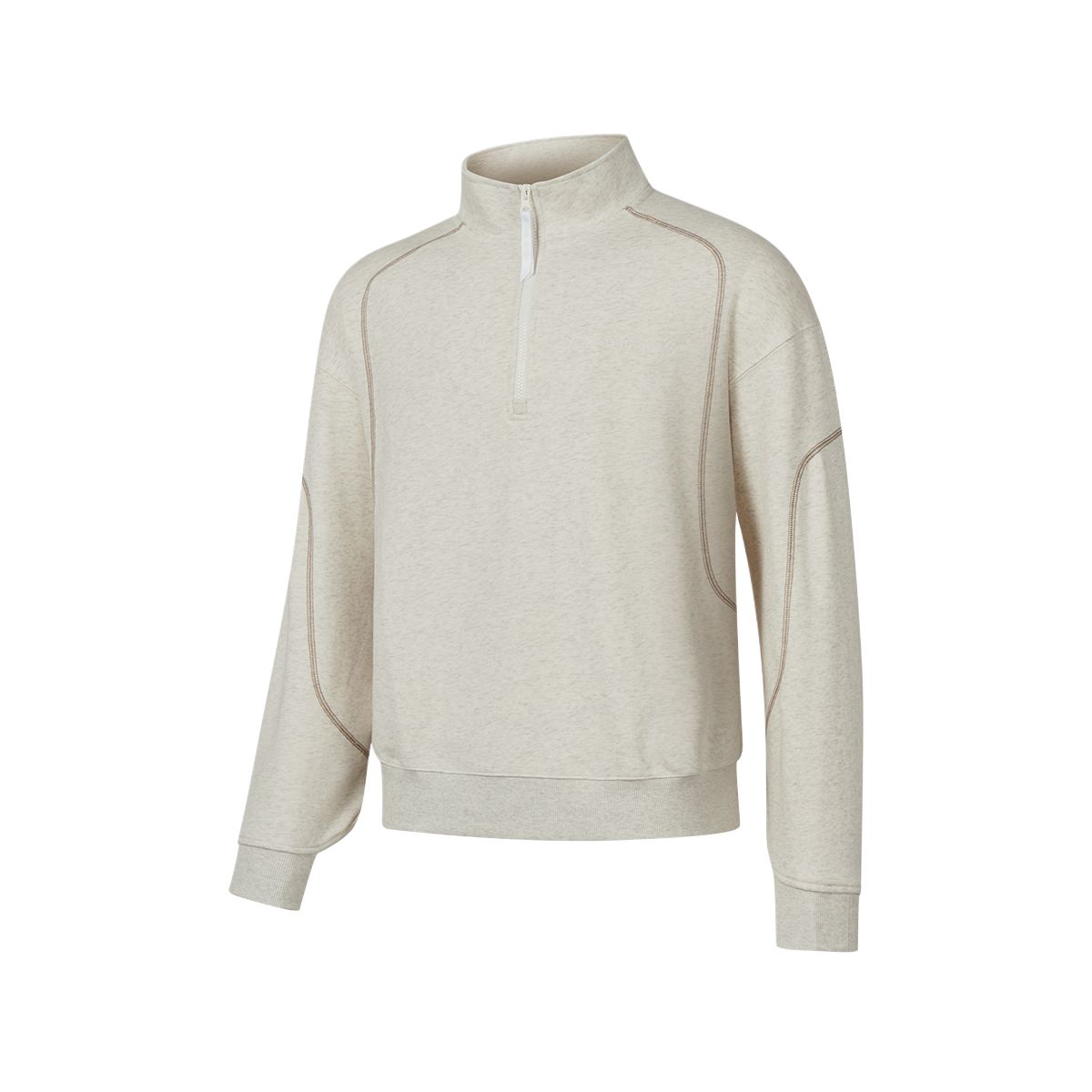 Saucony Originals Retro Casual Series Fashion Versatile Soft Stand Collar Sweatshirt Unisex SA3250HS11G-GR063 S