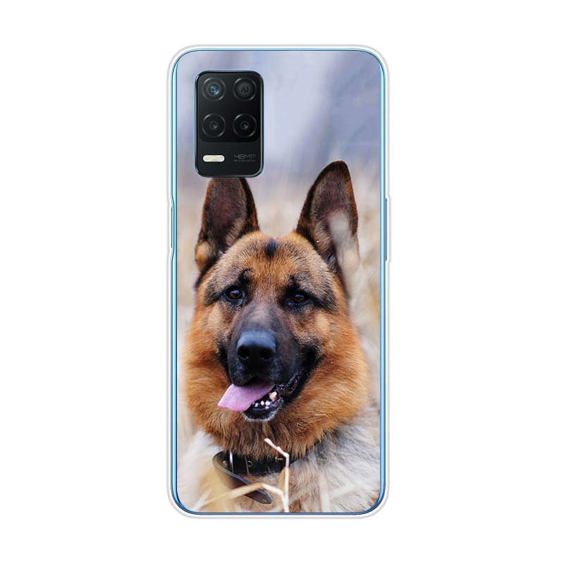 German Shepherds Dogs For Realme 8 8i V3 V5 GT Neo Flash Edition Explorer Master Neo2 Narzo 30 50i 50A C21Y Phone Case
