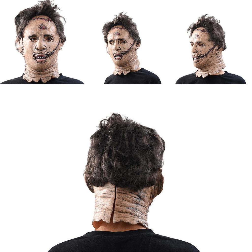 The Texas Chainsaw Massacre Saw Themed Latex Mask For Horror Role Play Cosplay Events