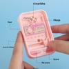 Boredom Relief Game Machine Bead Catching Keychain, Mini Toy for Keychain Stress Relief, Schoolbag Backpack Charm, Gift Kids Adults Decoration
