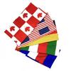 4er-Pack Fußball-Nationalflaggen-Bandanas Kopftuch Sport-Kopfband für Fans Kostümzubehör