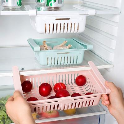 Organizator frigider Cutie de depozitare Sertar frigider Recipient de depozitare din plastic Raft pentru fructe ouă Cutie pentru depozitare alimente Accesorii pentru bucătărie
