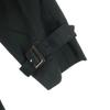 KANEKO ISAO Long Sleeve Trench Coat Black Women Used