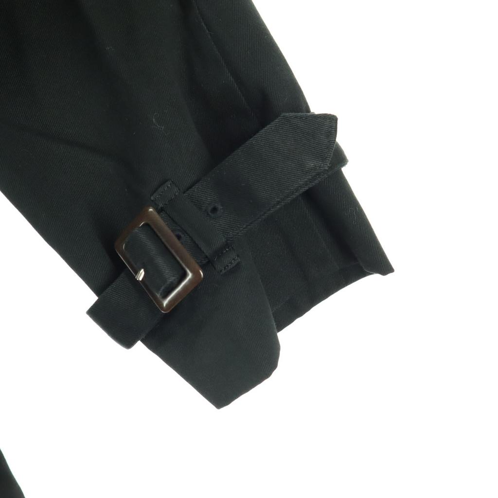 KANEKO ISAO Long Sleeve Trench Coat Black Women Used