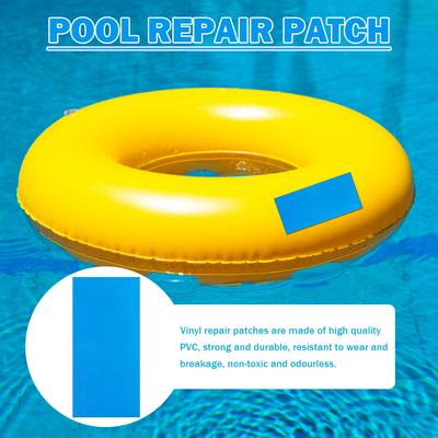 10 stücke Schwimmbad PVC Reparatur Patch Kleber Multifunktionale Schwimmbad Reparatur Kit Schwimmbad Zubehör Aufblasbare Boot