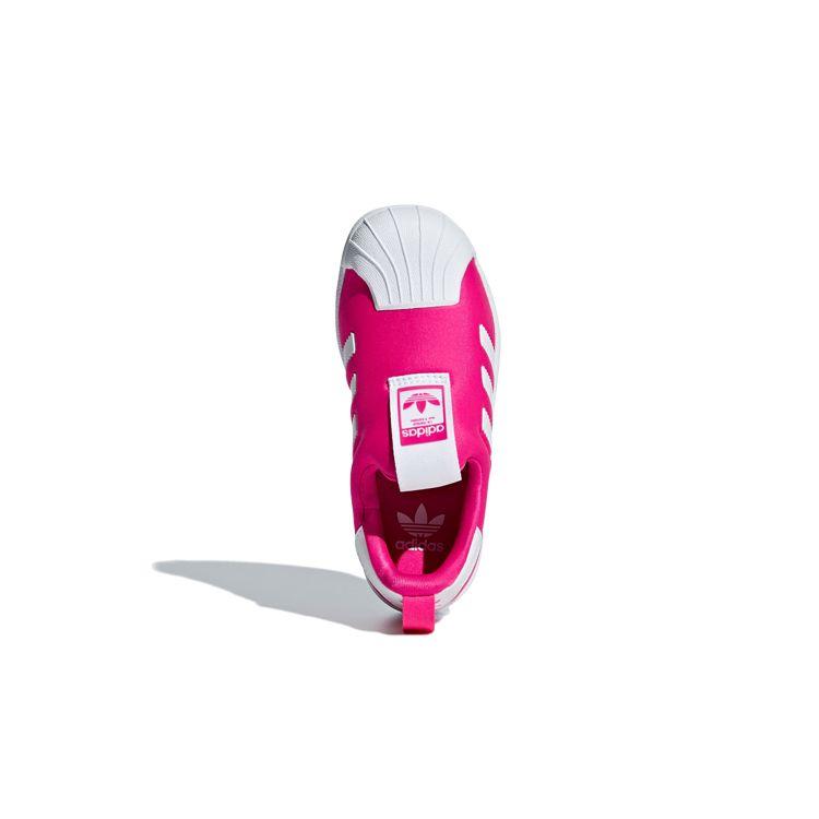 Adidas Originals Superstar Series 360 Low Top Kids Skate Shoes Kids Sneakers Rose White B75614