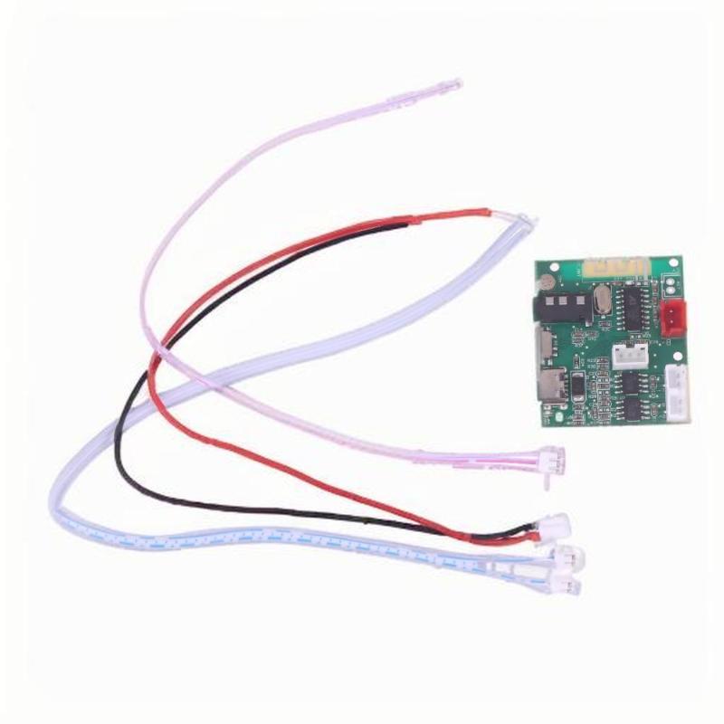1Pcs Multifunction Speaker DIY 5.2 BT Module 5V 5W+5WTWS Power Amplifier Board 3.5AUX Wireless PCBA Board