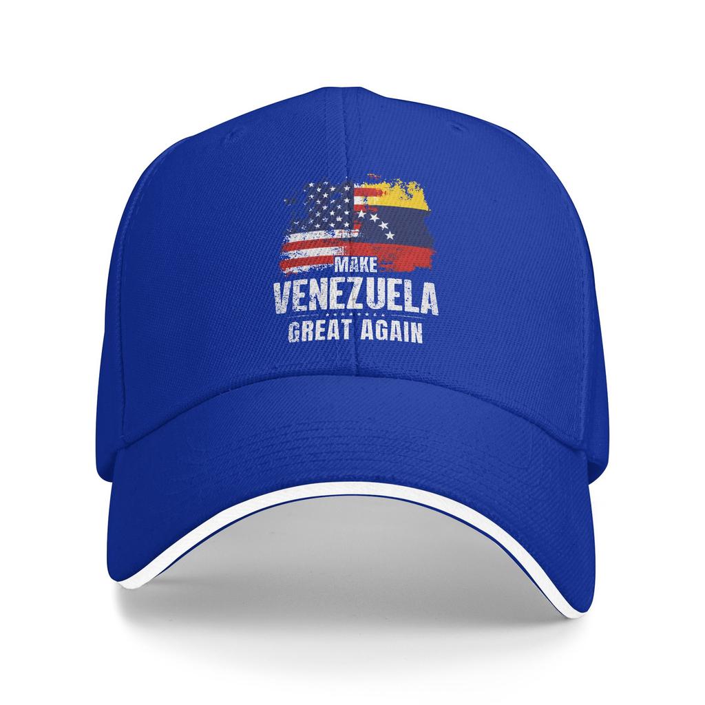Baseball Cap Make Venezuela Great Again Merch Unisex Style Casquette Caps Hat Classic Outdoor Running Golf Adjustable Sun Cap